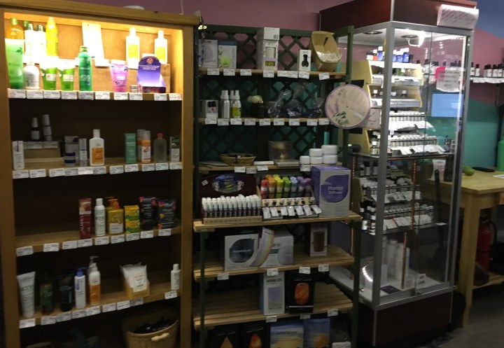 Essential oils and other essential items.