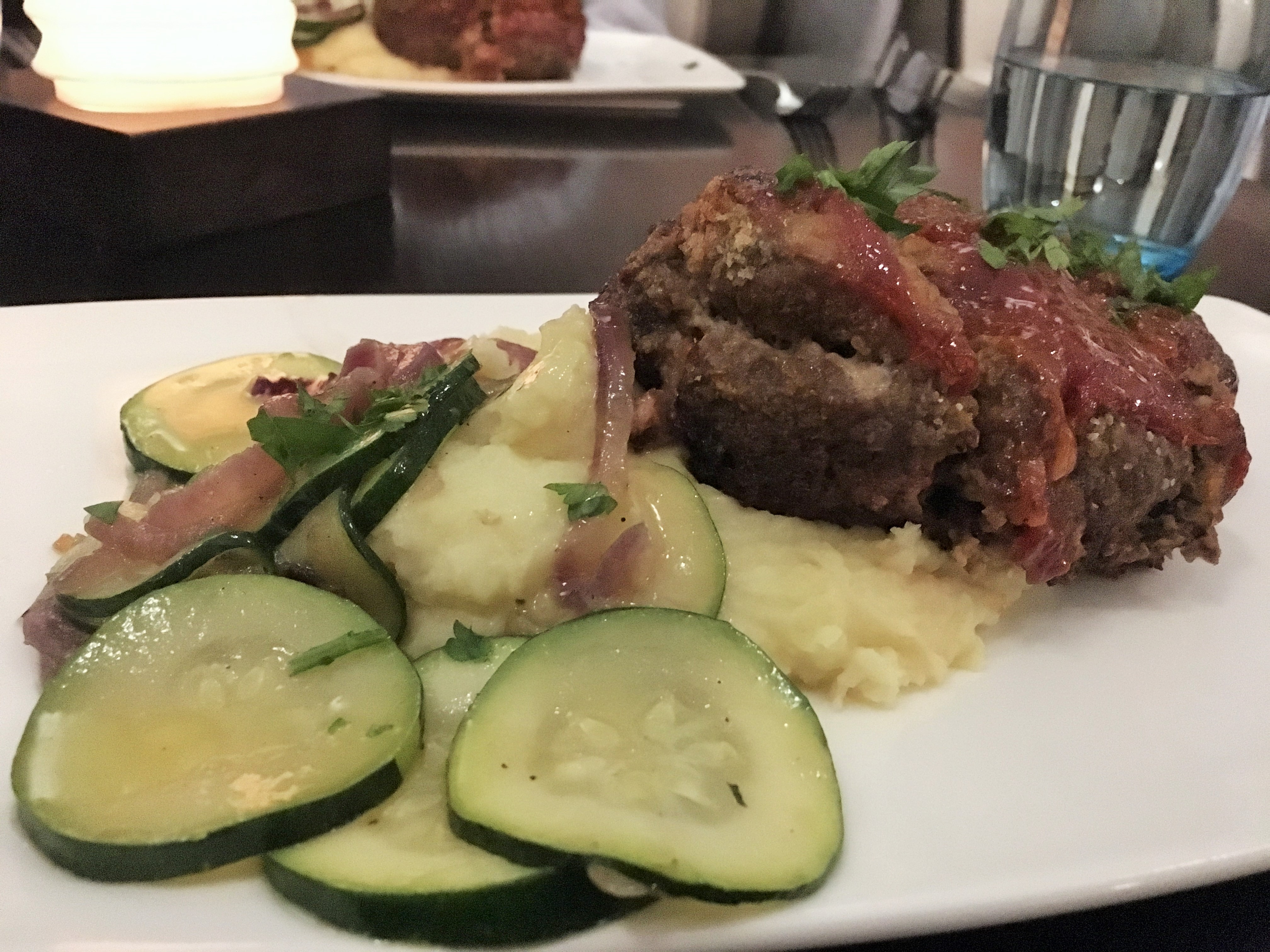 Objects on plate are larger than they appear in the photo.