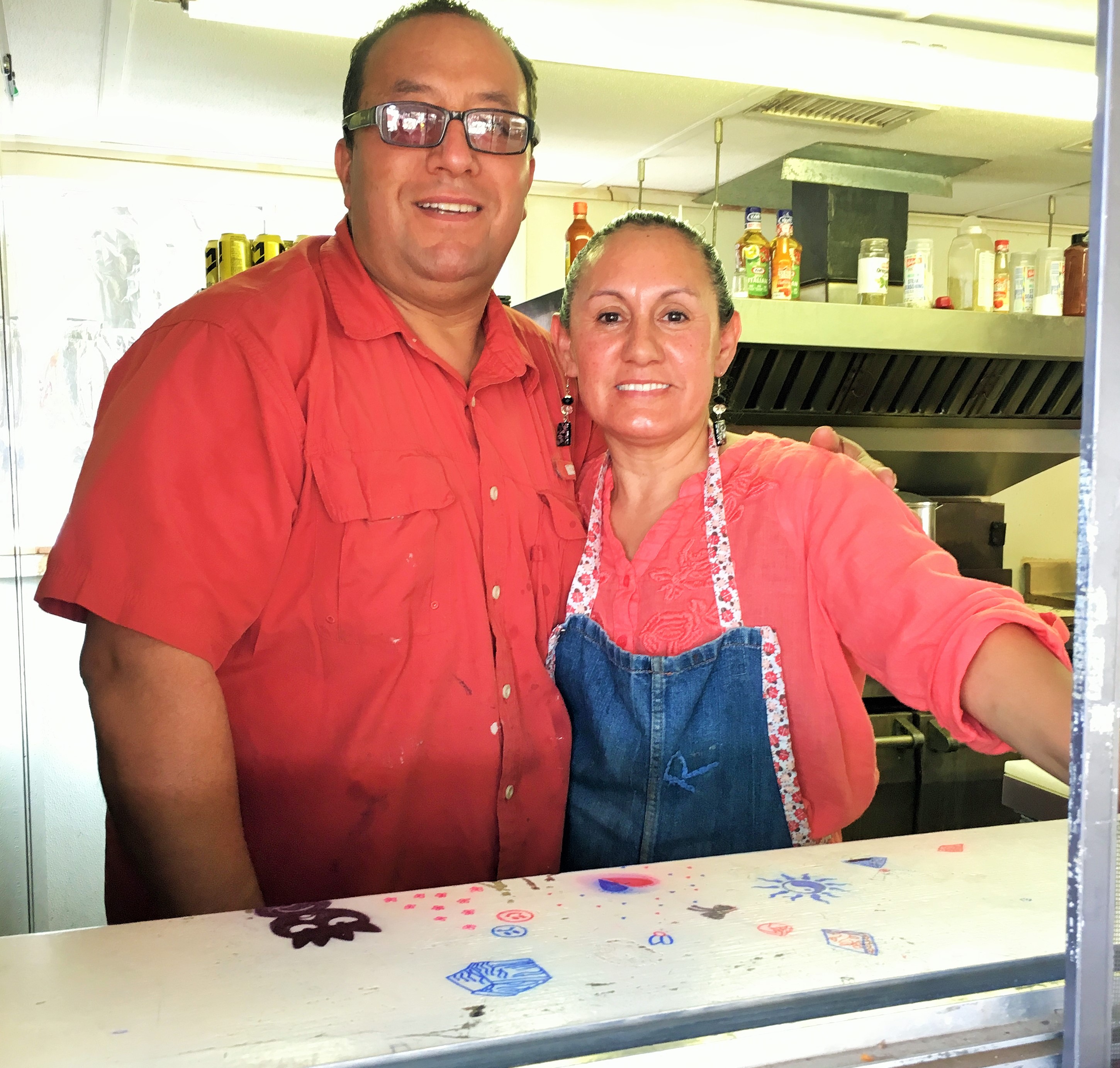 Rene and Mora Nancy Vargas - the heart and soul of La Calavera.