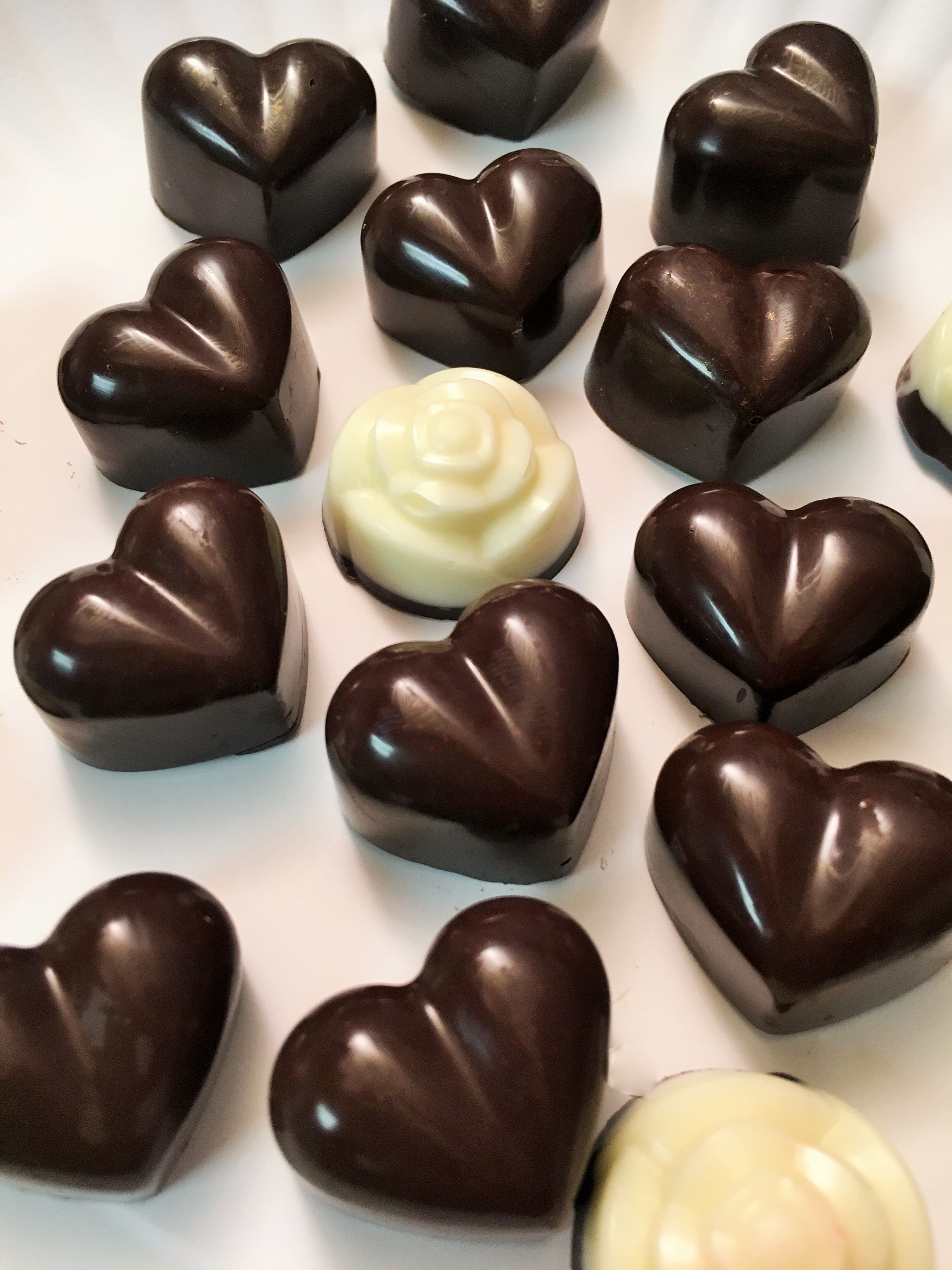 A great way to enjoy hearts and flowers.