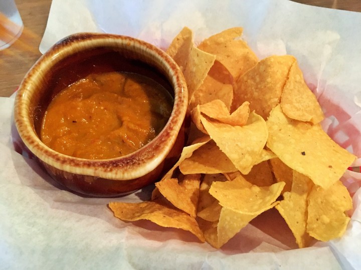 Chips and salsa while you wait.