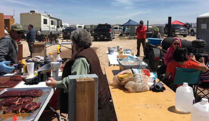 The view from the Dutchover Camp.