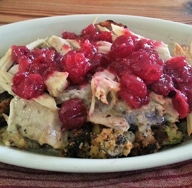 My favorite way to eat leftover Thanksgiving food.