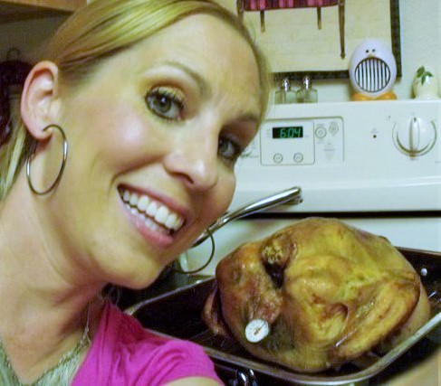 My very first Thanksgiving turkey. It was delicious.