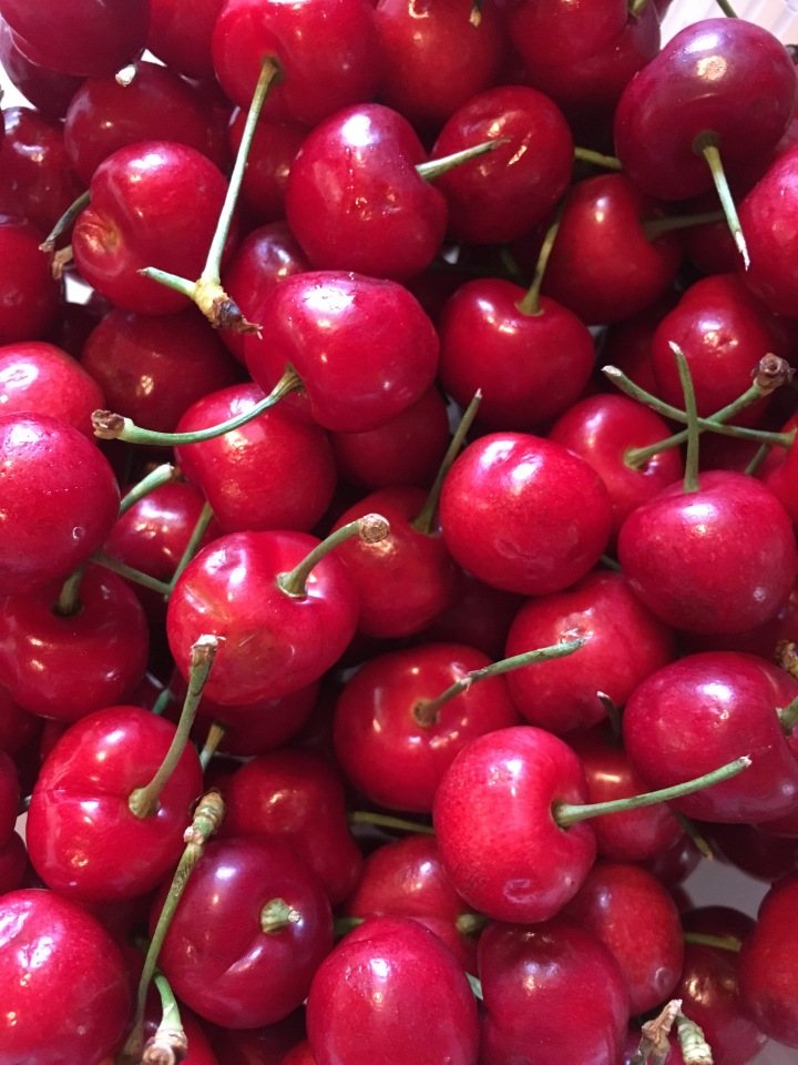 Sometimes, ife is like a bowl of cherries... tart cherries from California.