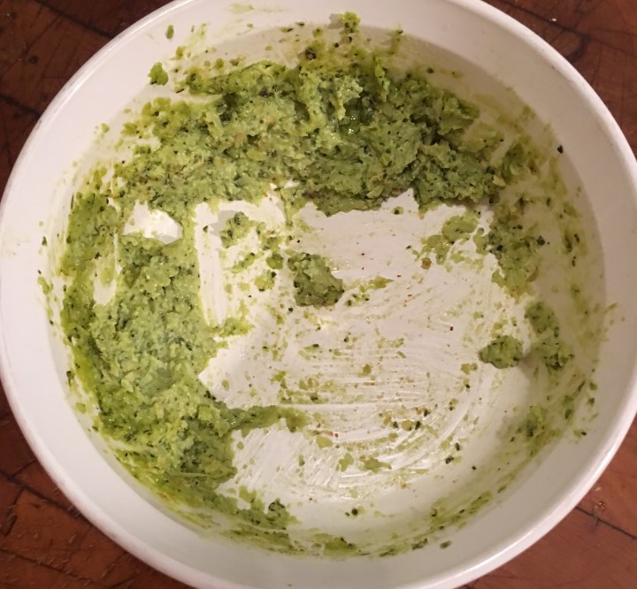 It's a good sign that your dip was a success when there's barely enough leftover for a chip or two.