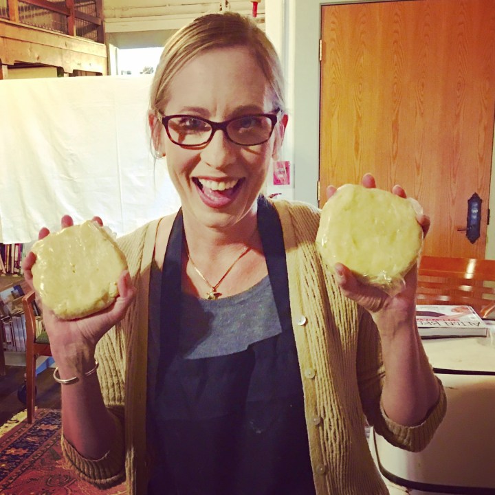 Me and my first ever homemade pie crusts.