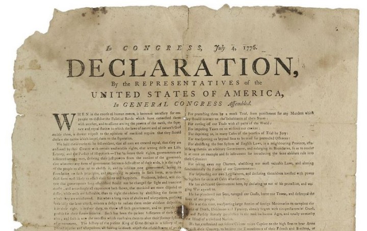 snippet of declaration