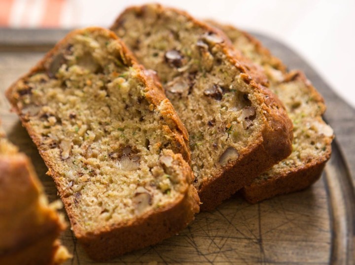 Zucchini bread - the stealthy, healthy, sweet and tasty way to eat zucchini